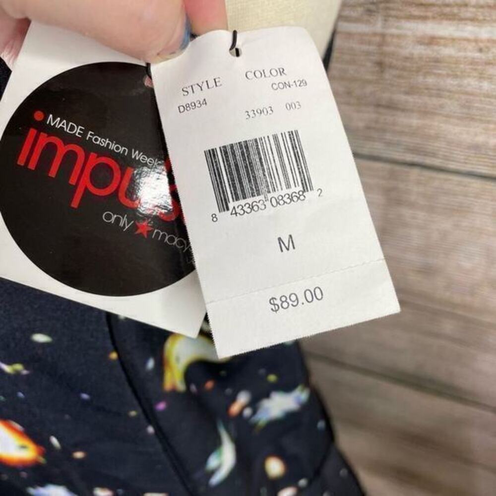 5/$25 NWT Made For Impulse Galaxy Mini Dress Medium‎ - Picture 4 of 7
